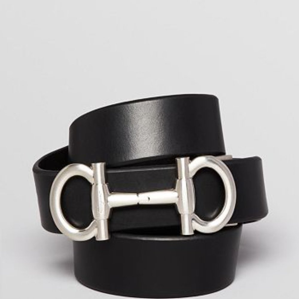 Salvatore ferragamo men's belt size 115 adjustable